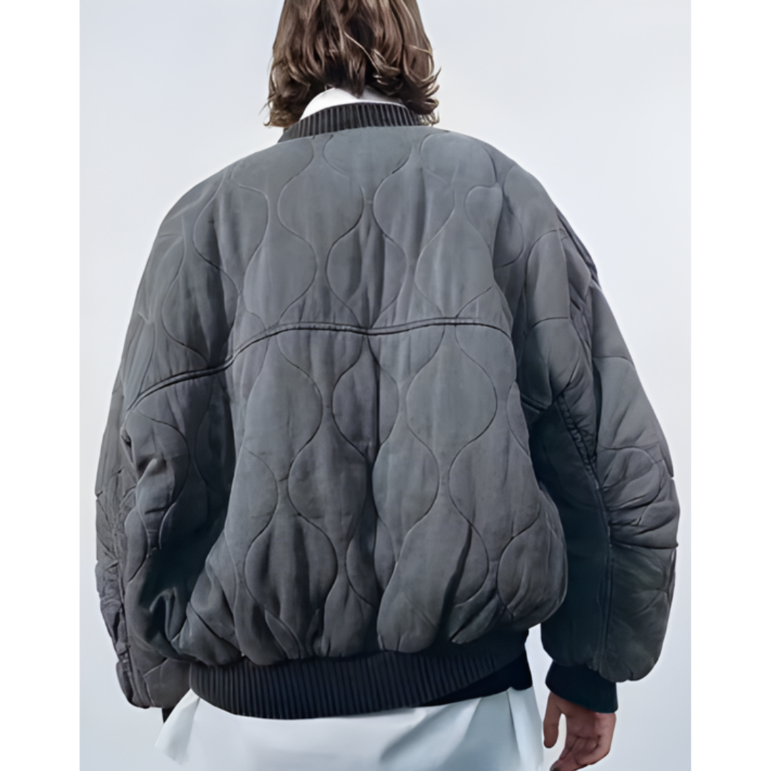 WOMEN’S WINTER QUILTED JACKET | LOOSE FIT