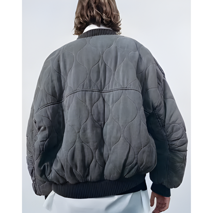 WOMEN’S WINTER QUILTED JACKET | LOOSE FIT