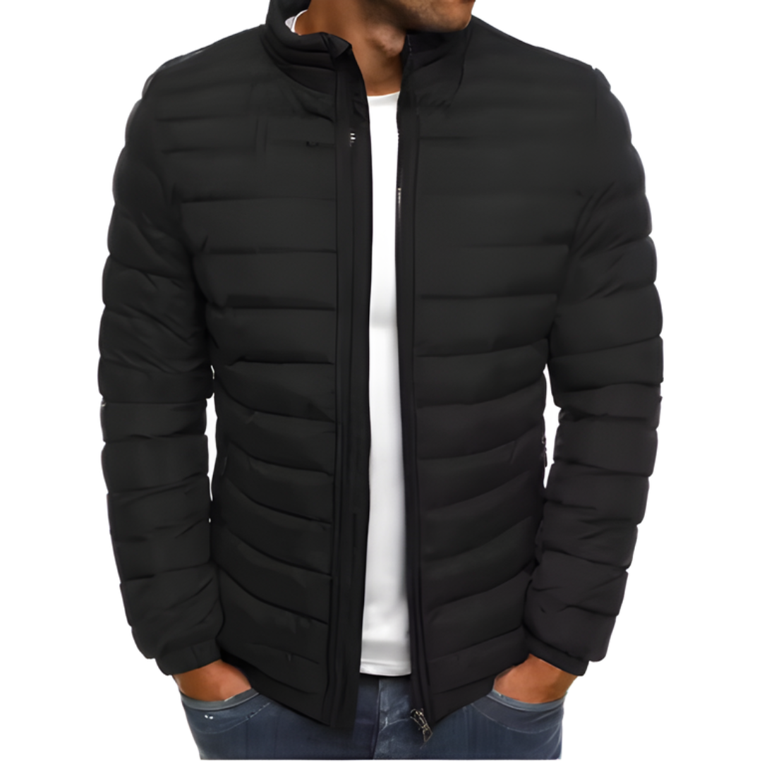 MEN’S WINTER QUILTED JACKET | SLIM FIT