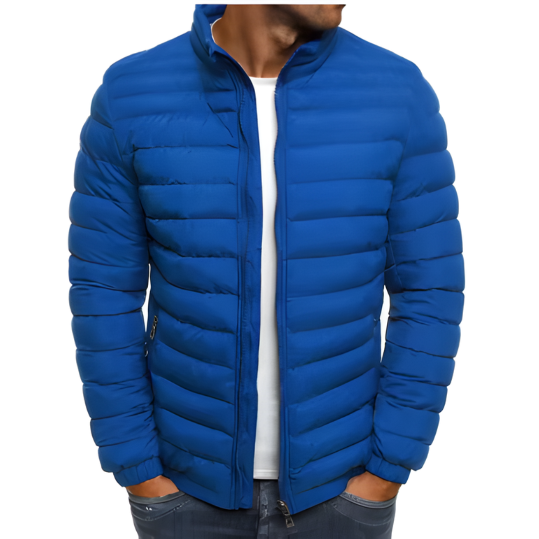 MEN’S WINTER QUILTED JACKET | SLIM FIT