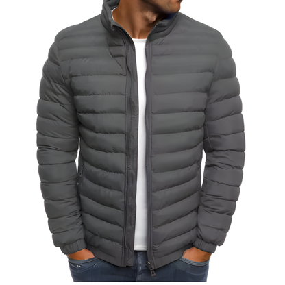 MEN’S WINTER QUILTED JACKET | SLIM FIT