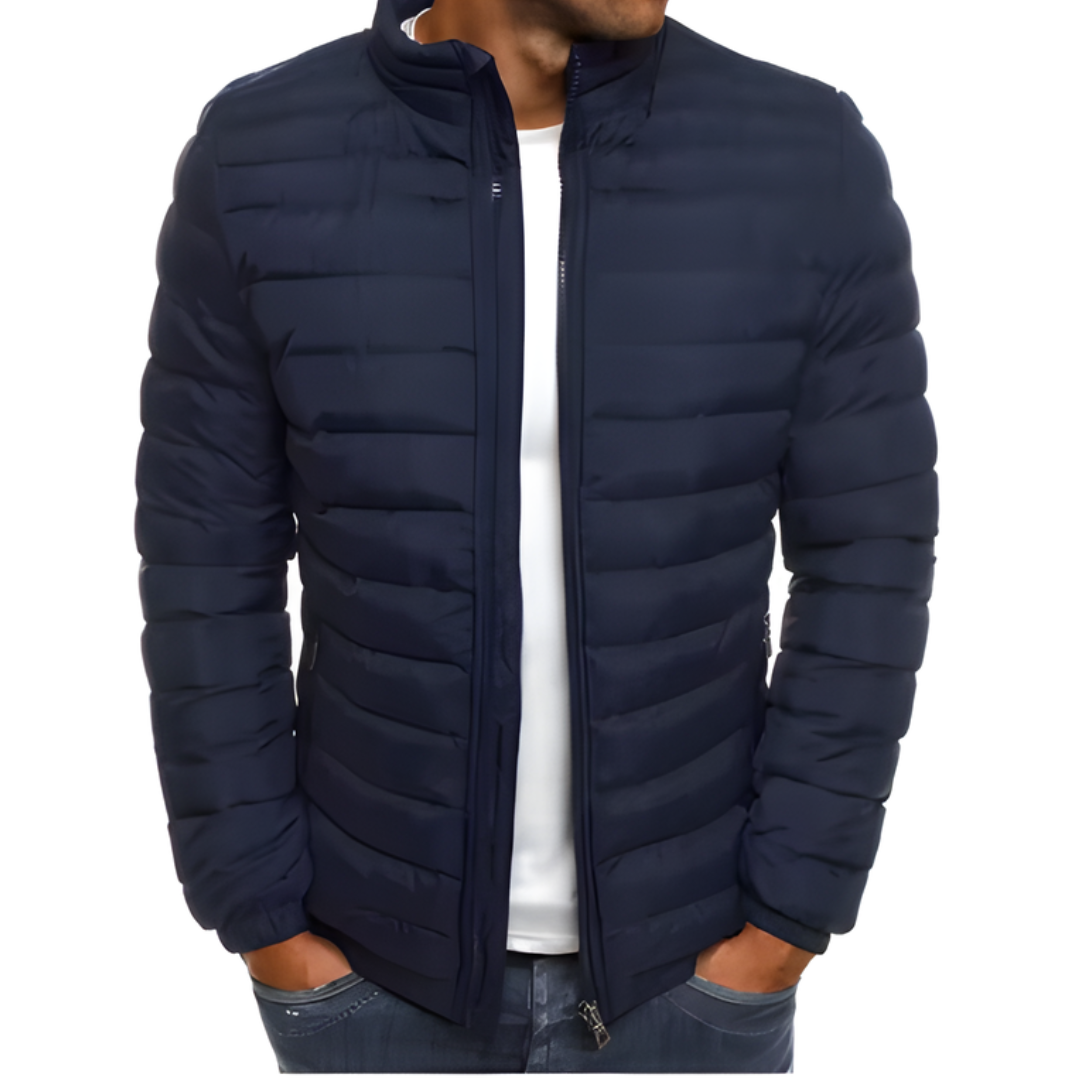 MEN’S WINTER QUILTED JACKET | SLIM FIT